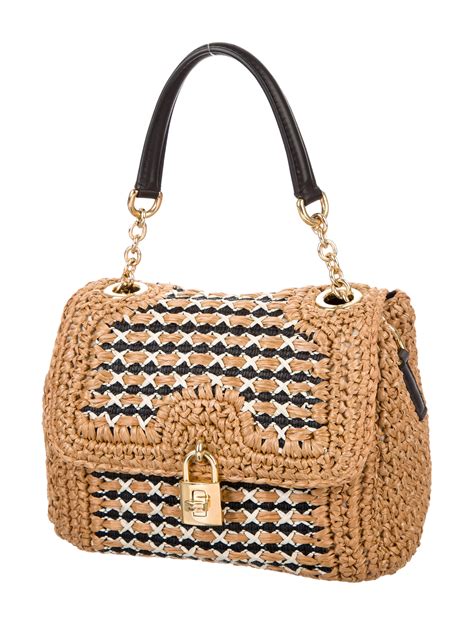 dolce and gabbana raffia.